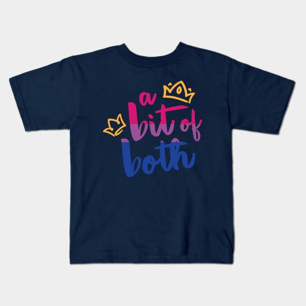 A Bit of Both Kids T-Shirt by Yue